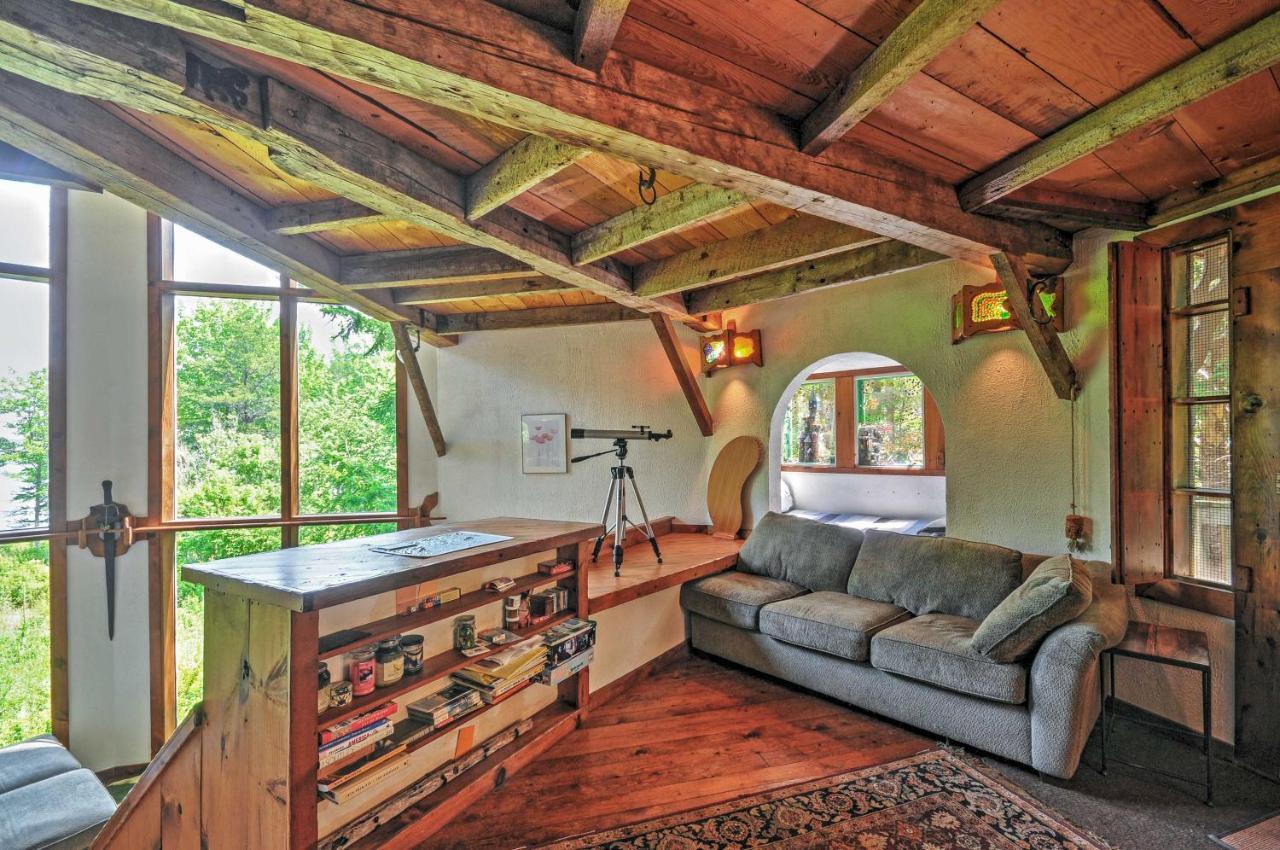 Prospect Harbor Dragonwood Castle On Waterfront With Stunning Viewヴィラ エクステリア 写真