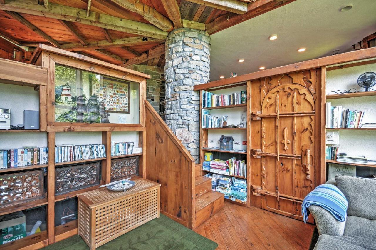 Prospect Harbor Dragonwood Castle On Waterfront With Stunning Viewヴィラ エクステリア 写真
