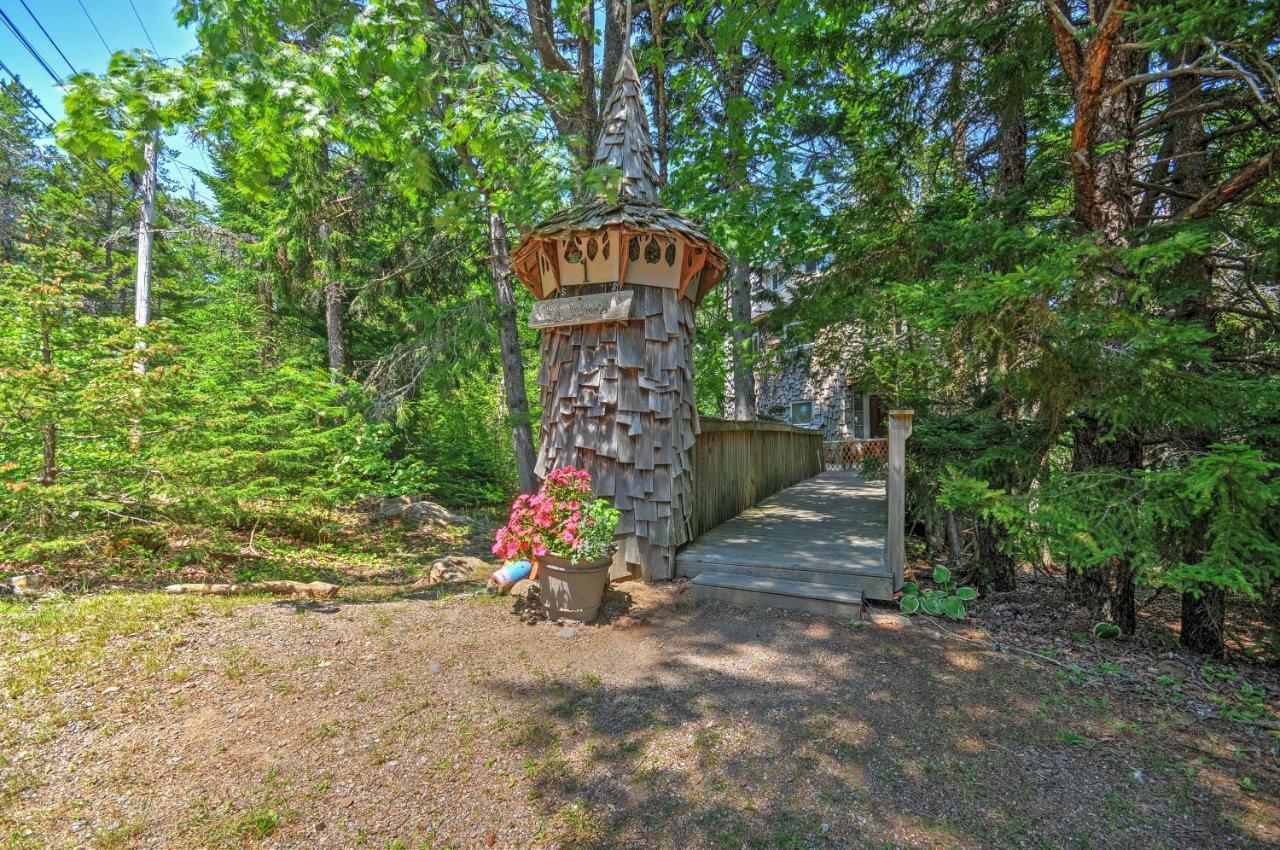 Prospect Harbor Dragonwood Castle On Waterfront With Stunning Viewヴィラ エクステリア 写真