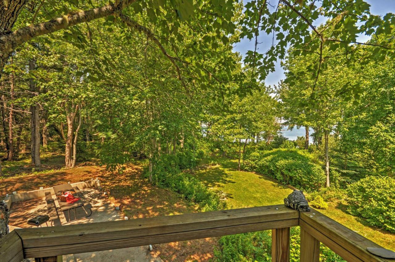Prospect Harbor Dragonwood Castle On Waterfront With Stunning Viewヴィラ エクステリア 写真