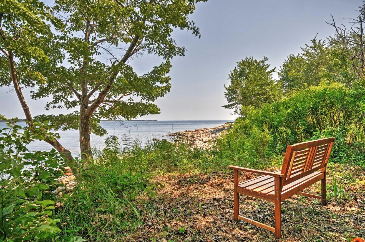 Prospect Harbor Dragonwood Castle On Waterfront With Stunning Viewヴィラ エクステリア 写真