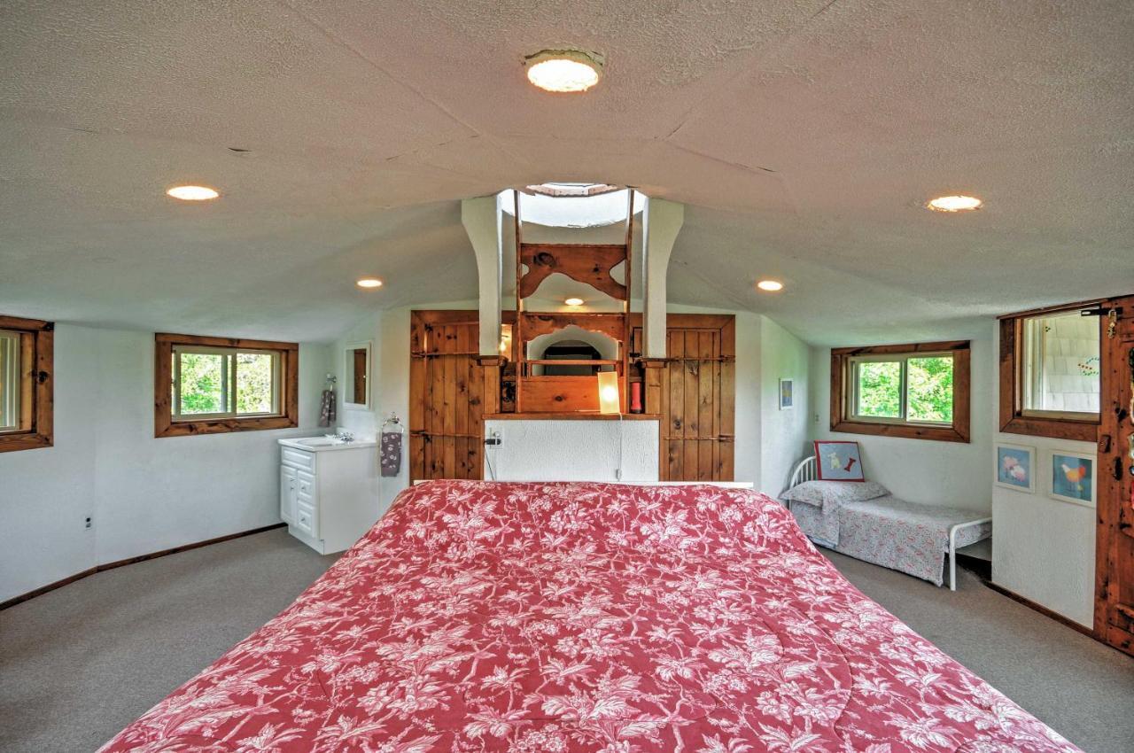 Prospect Harbor Dragonwood Castle On Waterfront With Stunning Viewヴィラ エクステリア 写真